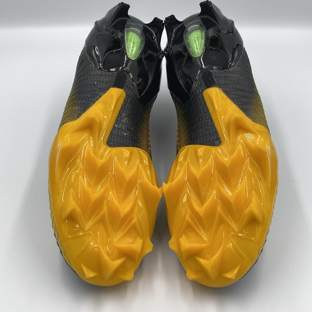 Under Armour Blur Pro Football Cleats Black Steeltown Gold Men's 9 3028220-002 - Picture 7 of 7